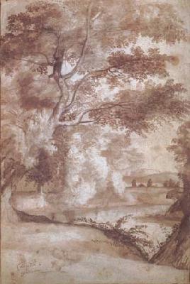  River View with Trees (mk17)
